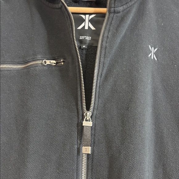 OnePiece Norwegian Black Sweatsuit Jumpsuit Hoodie jump in AS - Picture 5 of 12